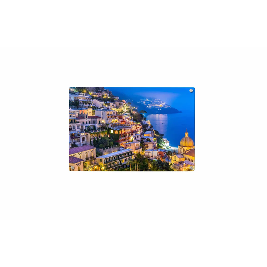 Coastal City Magnetic Wall Mounted Photo Memo Board