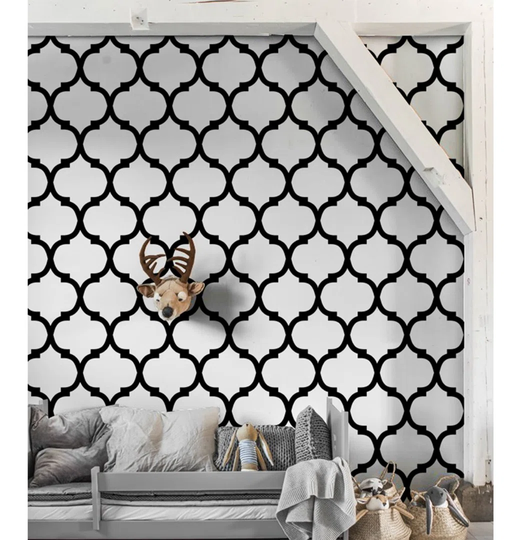 Geng Moroccan Minimalist Wallpaper