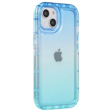 Gradient Color iPhone 14 Plus TPU Case - Blue
