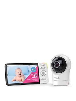 VTech 5” Smart Wi-Fi Pan & Tilt Monitor, One Colour
