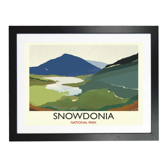 Snowdonia by Rick Smith - Graphic Art Print on Paper