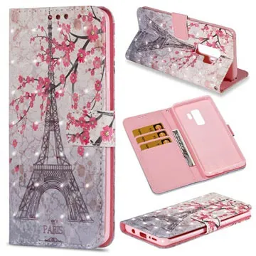 Samsung Galaxy S9+ Wonder Series Wallet Case - Eiffel Tower