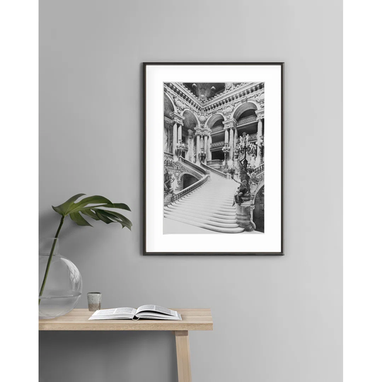Paris - Escalier De L'Opera - Picture Frame Photograph Print on Paper
