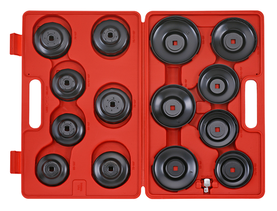 Oil filter wrench set 15 pcs. 803003