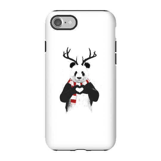 Balazs Solti Winter Panda Phone Case for iPhone and Android - iPhone 7 - Tough Case - Gloss