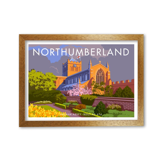 'Hexham' by Stephen Millership - Graphict Art Print on Paper