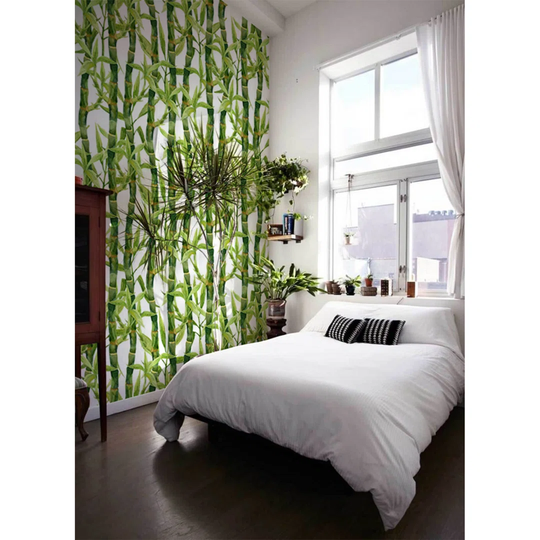 Landahl Bamboo Floral Flowers Wallpaper