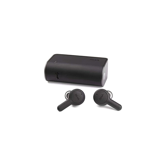 RHA Trueconnect Black True Wireless Earbuds with Bluetooth Black