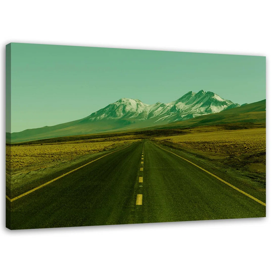 Canvas Print ROUTE 66 Mountains