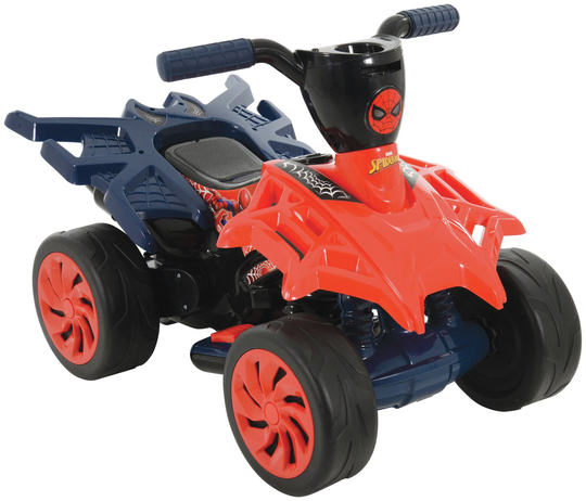 Marvel Spiderman 6V Web Slinger Mini Quad Powered Vehicle