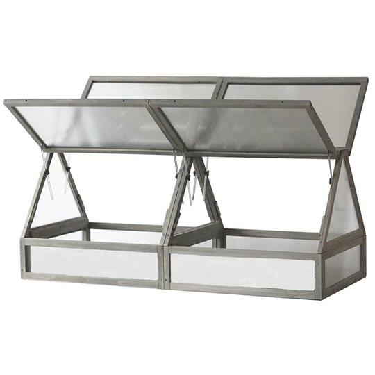 VegTrug Cold Frame for Raised Planter - Grey