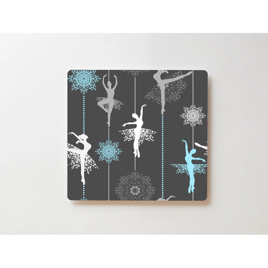 Backlight Motive Wall Picture Ballerina Magnetic Cork Board