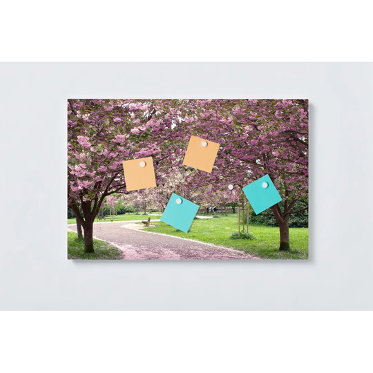 Park Magnetic Wall Mounted Cork Board