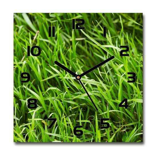 Ihbo Grass Silent Wall Clock