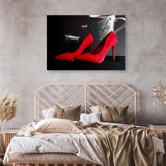 Canvas Print, Red Abstractions 16725