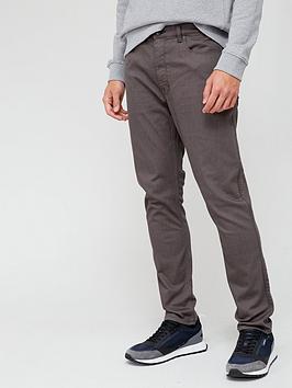 HUGO 734 Extra Slim Fit Jeans - Dark Grey, Dark Grey, Size 30, Length Regular, Men
