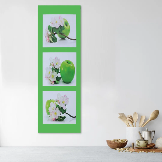 Canvas Print Apple Fruit Green Blossom