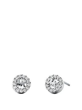 Michael Kors Mk Stud Stainless Steel Small Earrings