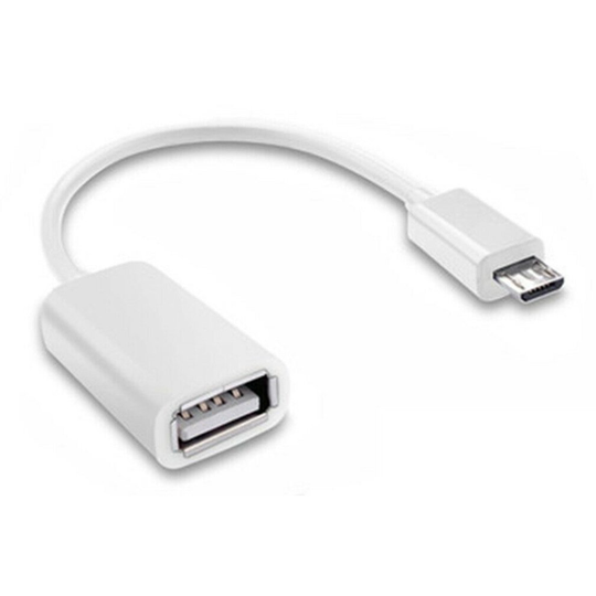 For Amazon Kindle Fire HD 6/7/8 2014 USB OTG Cable Adapter Data Sync White