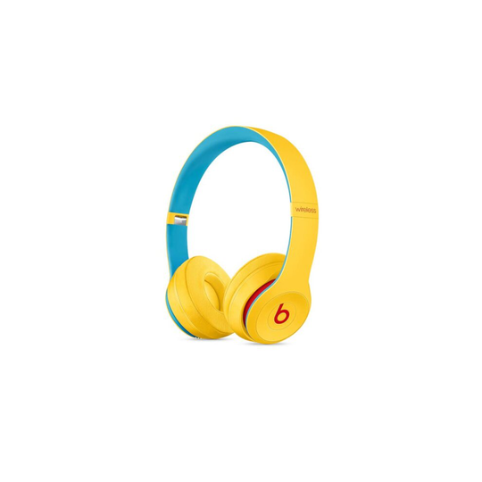Beats Solo 3 Wireless Headphones Yellow Club Collection