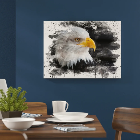 'Bald Eagle' Graphic Art Print Poster