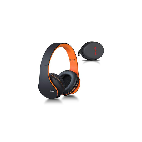 Wireless Bluetooth Headphones Over Ear, Rydohi Hi-Fi Stereo Headset with Deep Bass, Foldable and Lightweight, Wired and Wireless Modes Built in Mic fo