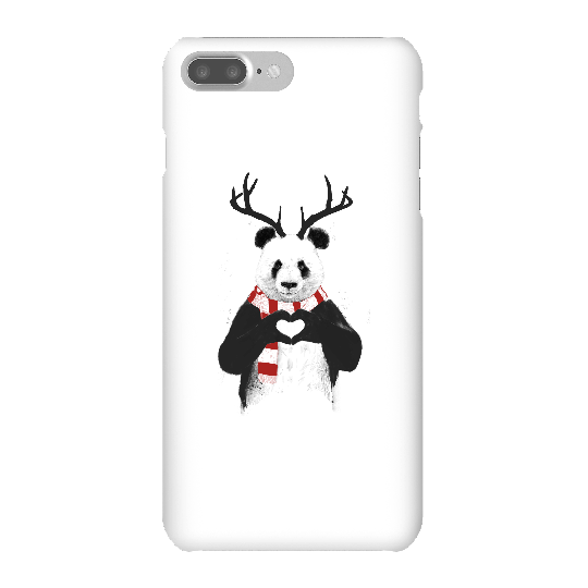 Balazs Solti Winter Panda Phone Case for iPhone and Android - iPhone 7 Plus - Snap Case - Matte