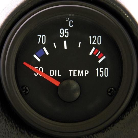Performance Instrument Black Oil temperature 50-150C 52mm PI 48962