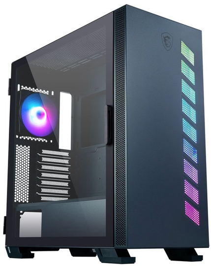 MSI MAG VAMPIRIC 300R PACIFIC BLUE ARGB Gaming Mid Tower Case