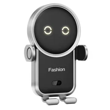 Astronaut Wireless Car Charger / Car Holder S20 - 15W - Silver / Black