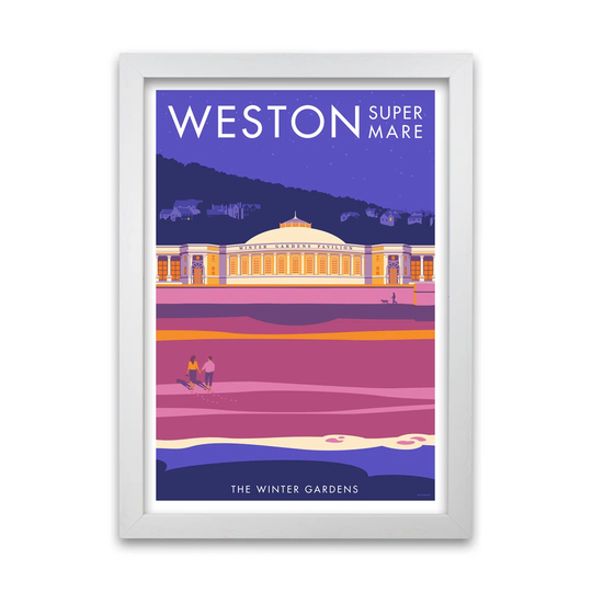 Weston Winter Gardens - Graphict Art Print on Paper
