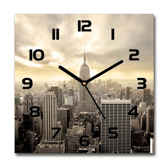 Iain-Eardsaidh Manhattan New York Silent Wall Clock