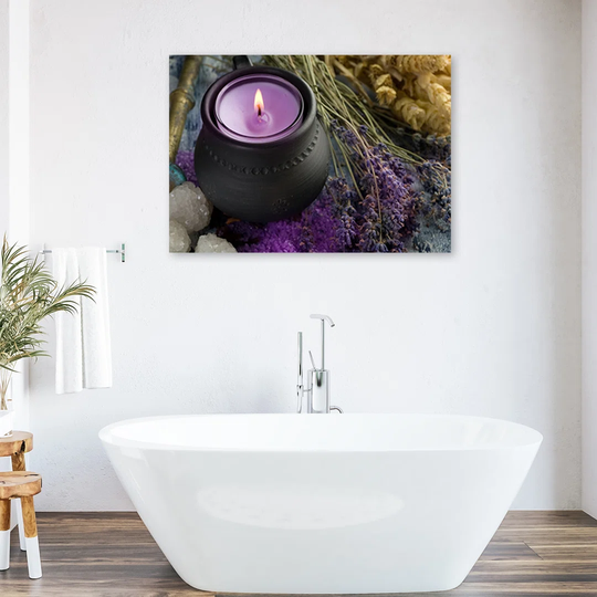 Canvas Print, Religious Purple 16825
