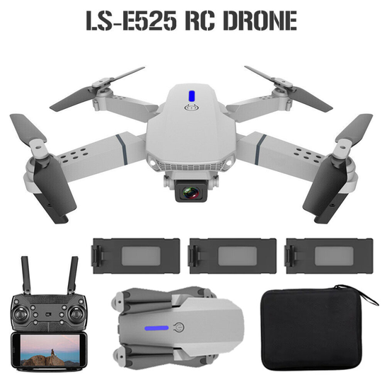 LS-E525 RC Drone with Camera, 4K Dual Camera WiFi FPV Drone Quadcopter