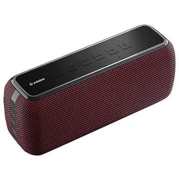 XDobo X8 Water Resistant Bluetooth Speaker - 60W - Red