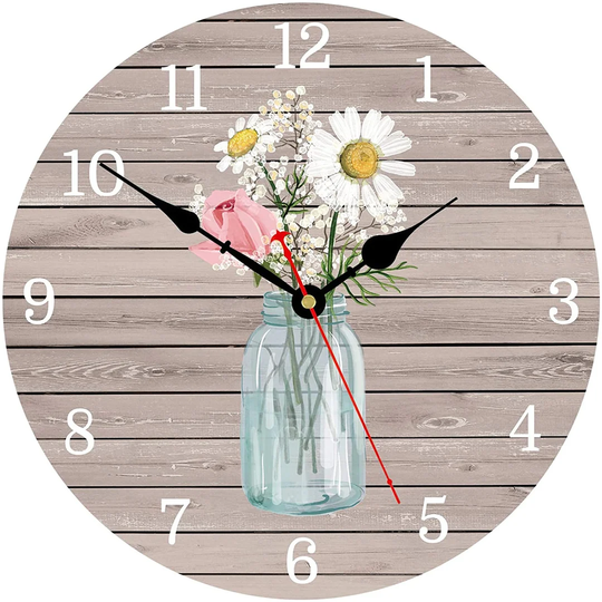 Kelesia 20cm Silent Wall Clock