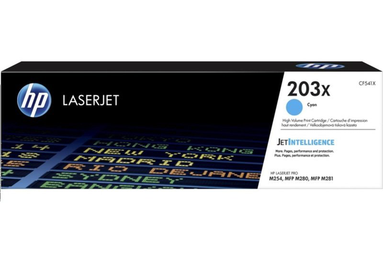 HP 203X Cyan High Yield Toner Cartridge