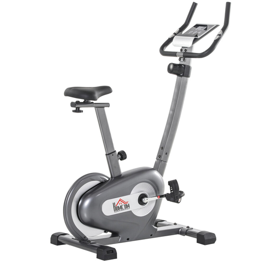 HOMCOM 10-Level Adjust Indoor Magnetic Exercise Bike Cardio
