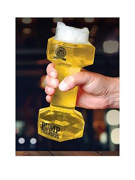 Beer Oclock Dumbbell Beer Glass