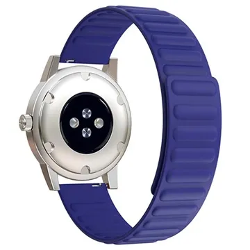 Samsung Galaxy Watch4/Watch4 Classic/Watch5 Magnetic Silicone Sports Strap - Blue