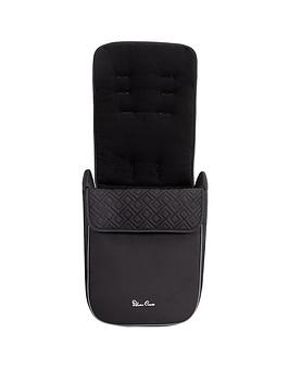 Silver Cross Zest Footmuff - Black