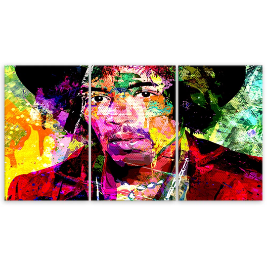 Canvas Print Jimmy Hendri Music