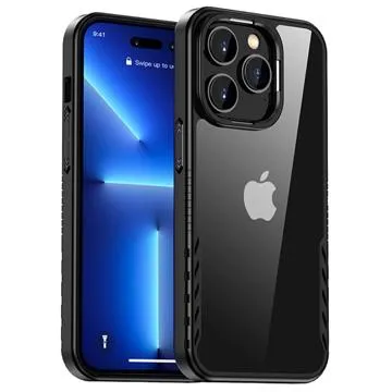 iPaky Ultra-Slim iPhone 14 Pro TPU Case - Black