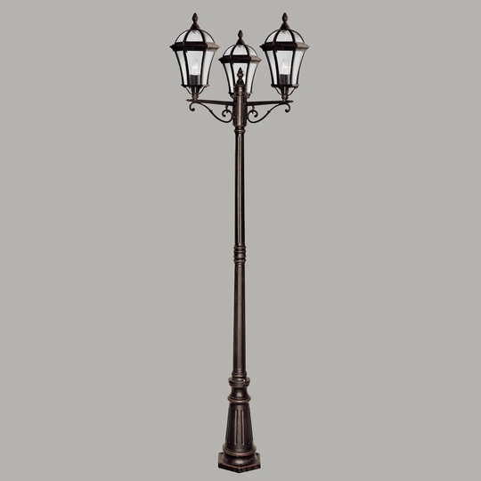 Carswell 3 Light 222cm Post Lantern Set