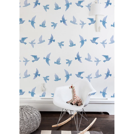 Jakovs Flying Birds Sows Wallpaper