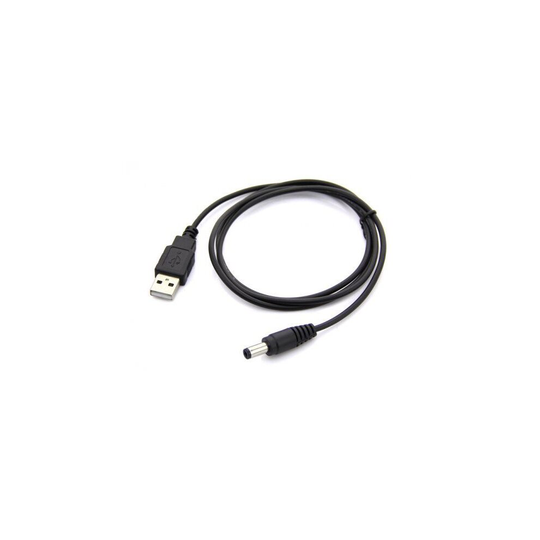 (5.5 mm) USB-A to 2.0mm / 2.5mm / 3.5mm / 4.0mm / 5.5mm Barrel Jack Male DC 5V power charger plug adapter cable lead