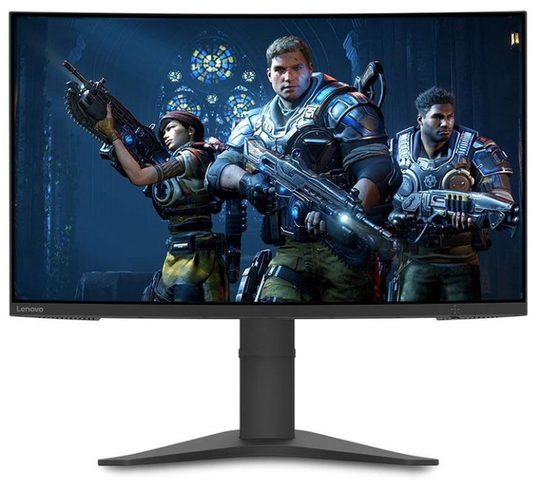 Lenovo G27c-10 Full HD WLED VA Curved Gaming Monitor, 165Hz, 4ms, HDMI, DisplayPort, Height Adjustable, AMD FreeSync