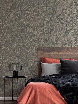 Boutique Paradise Smokey Quartz Wallpaper