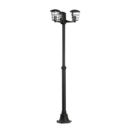 Treutlen 3 Light 191cm Post Lantern Set