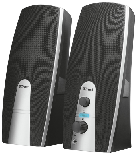 Trust Mila 2.0 Speaker Set - Black and Silver